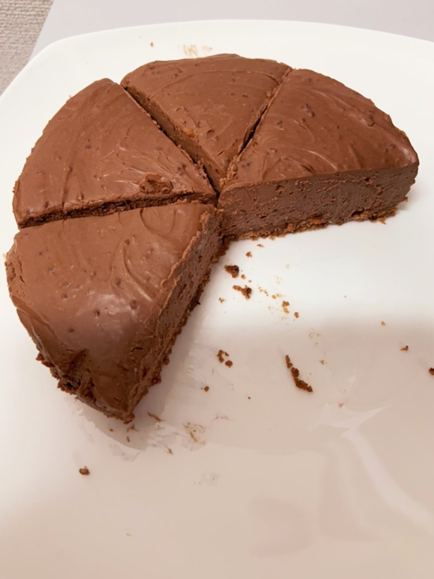 濃厚チョコレートレアチーズケーキの画像