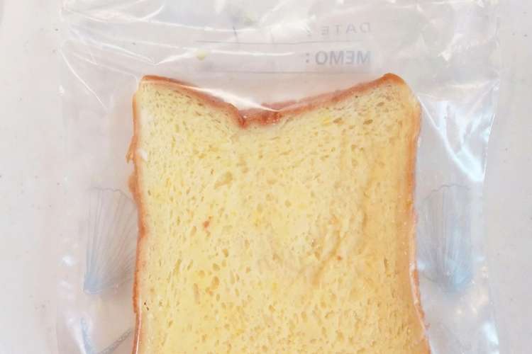 フレンチトースト 簡単作り置き冷凍保存 レシピ 作り方 By Tankan Kan クックパッド 簡単おいしいみんなのレシピが357万品