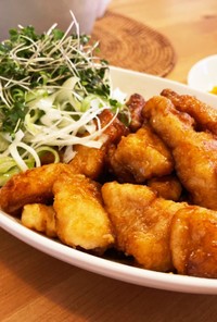 五香粉の甘辛揚げ上海風醤魚(ジャンユィ)