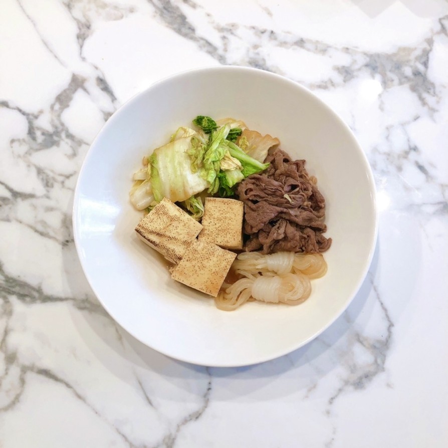 煮込むだけ♪簡単すき焼き風肉豆腐 by なみぽり♡ 【クックパッド】 簡単おいしいみんなのレシピが392万品