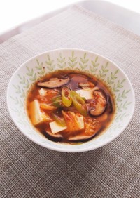 シンプル☆キムチスープ