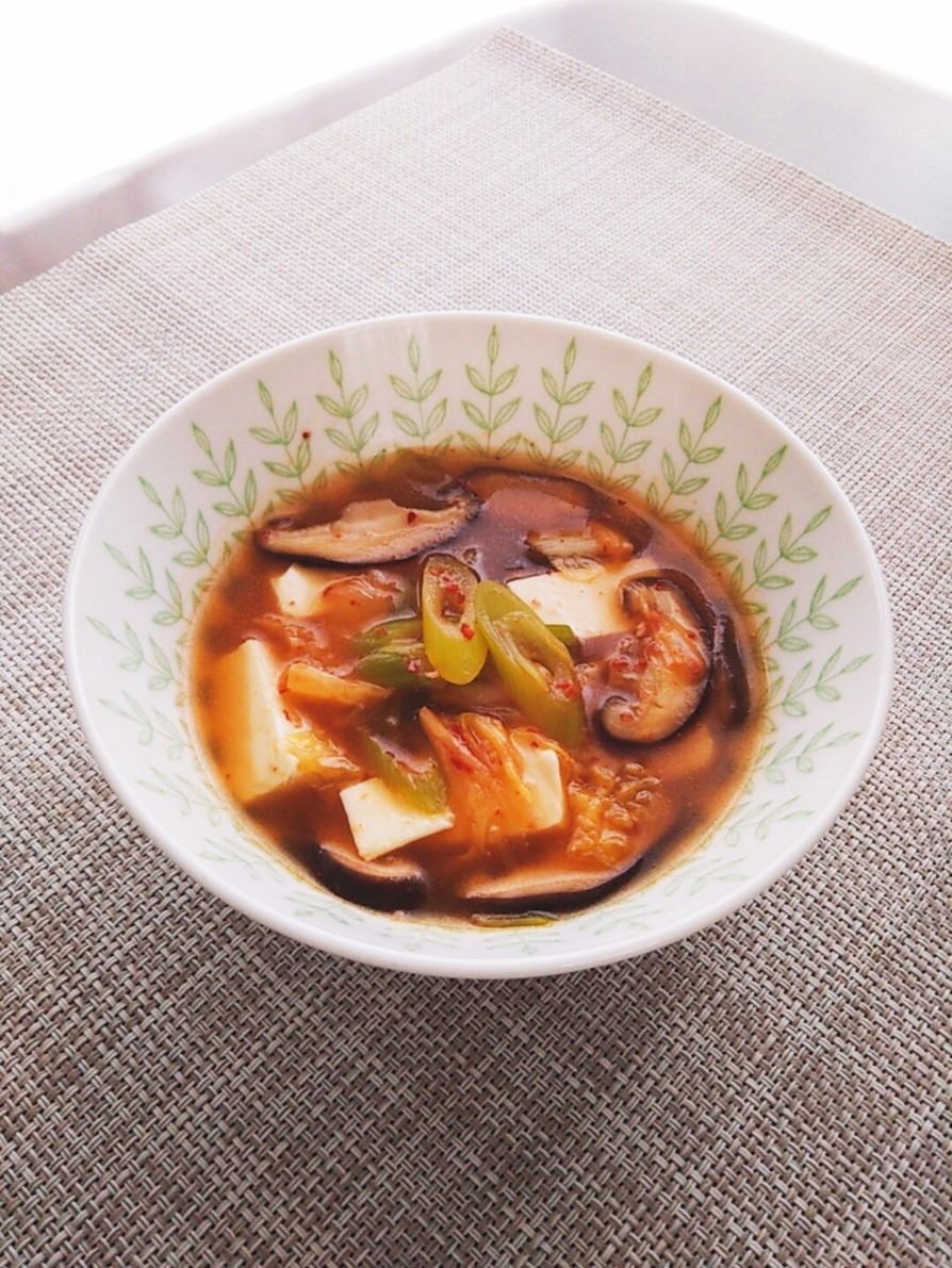 シンプル☆キムチスープの画像