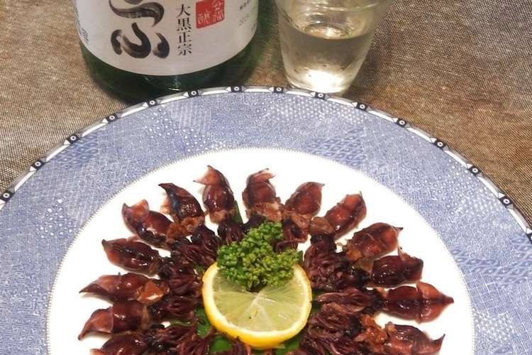 生ホタルイカ酒蒸し お酒のお供に レシピ 作り方 By Rokkobrog クックパッド 簡単おいしいみんなのレシピが376万品