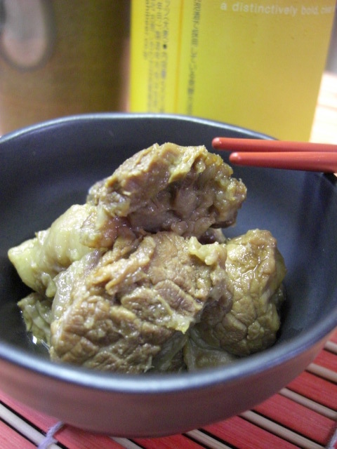 生姜好きの牛スジのポン酢煮込みの画像