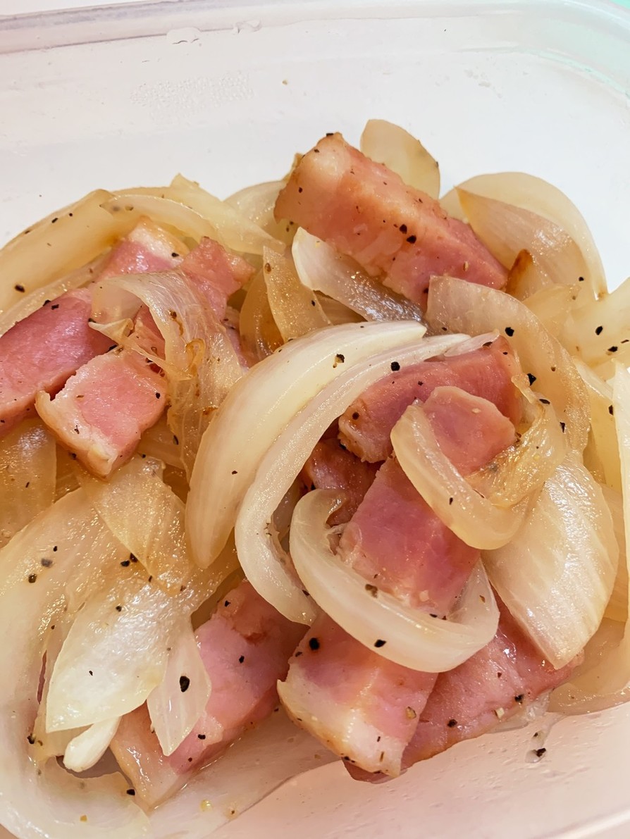 キャベツとベーコンの炒め物のレシピ