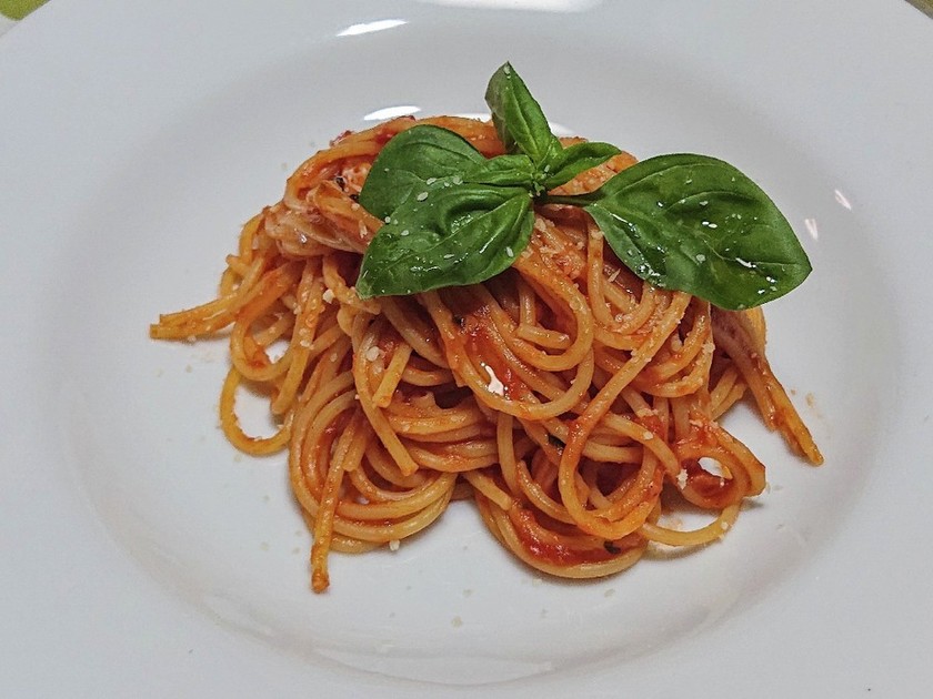 簡単！プロのシンプルなトマトスパゲッティ