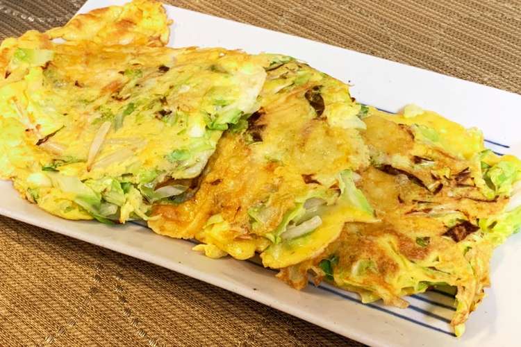 混ぜて焼くだけ キャベツのチーズ焼き レシピ 作り方 By Ma Mi Mama クックパッド 簡単おいしいみんなのレシピが360万品