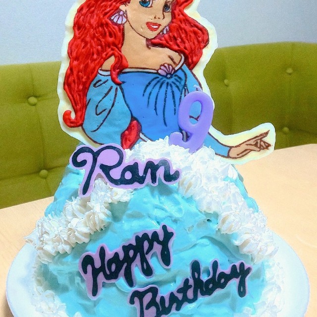 ディズニープリンセス アリエル ケーキ レシピ 作り方 By An An クックパッド 簡単おいしいみんなのレシピが366万品