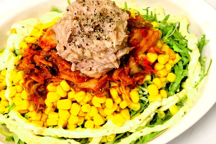 時短ダイエット キムチ コブサラダ レシピ 作り方 By おから大使の創作料理 クックパッド 簡単おいしいみんなのレシピが357万品