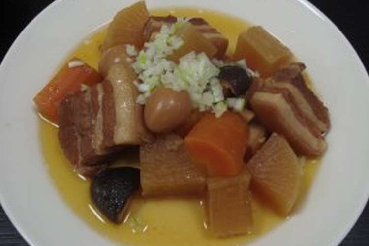 ル クルーゼで美味しい 豚バラ肉の煮込み レシピ 作り方 By Miyutan Mama クックパッド 簡単おいしいみんなのレシピが352万品