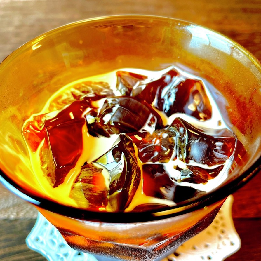 ぷるぷるアガーコーヒーゼリー♪ by ＠mapleleaf 【クックパッド】 簡単おいしいみんなのレシピが392万品