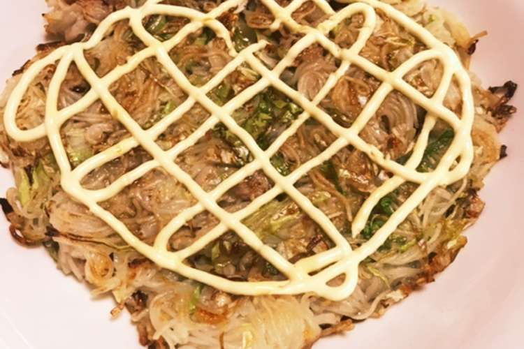 そうめんでお好み焼き レシピ 作り方 By 健康王子 クックパッド 簡単おいしいみんなのレシピが372万品