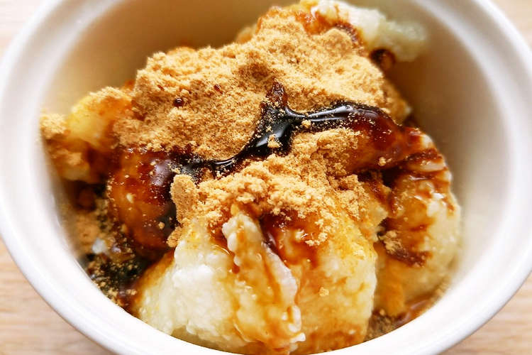 豆腐と片栗粉でわらび餅風 レシピ 作り方 By ポテチ犬 クックパッド 簡単おいしいみんなのレシピが360万品