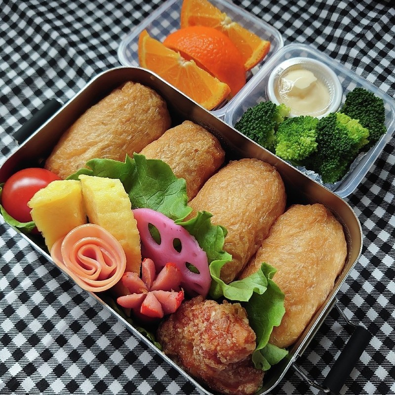 みんなの いなり お弁当 レシピが2 102品 クックパッド