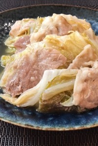 圧力鍋で白菜と豚肉のトロトロミルフィーユ