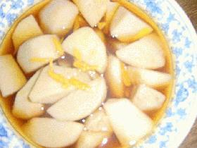 レンジでほくほく里芋煮!