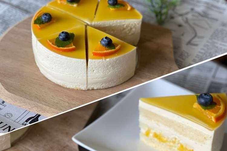 オレンジムースケーキ レシピ 作り方 By Nichijou クックパッド 簡単おいしいみんなのレシピが363万品