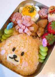 みんなが作ってる キャラ弁 くまのレシピ クックパッド 簡単おいしいみんなのレシピが354万品