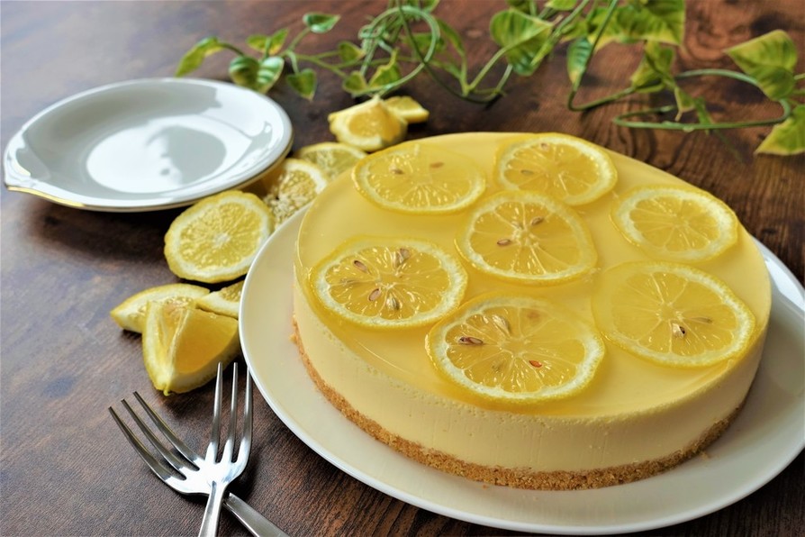 チーズケーキの渦巻きレモンバターケーキのレシピ