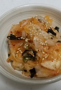 キムチと大根の韓国風サラダ