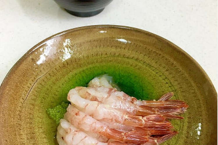 幻のガサエビの刺身と味噌汁 越前エビ レシピ 作り方 By ケイヤ Kie クックパッド 簡単おいしいみんなのレシピが377万品
