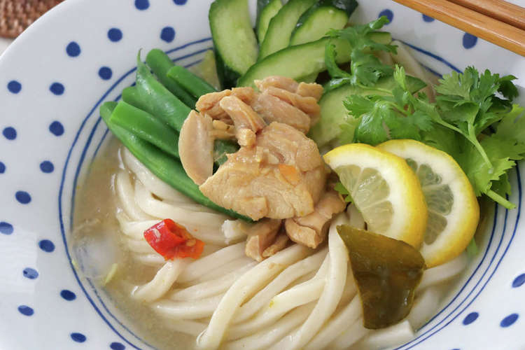 缶詰でグリーンカレーの冷やしうどん レシピ 作り方 By お天気ママ クックパッド 簡単おいしいみんなのレシピが360万品