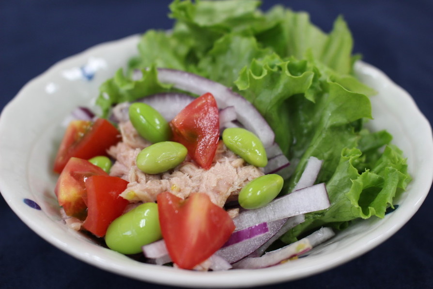 【重ねるだけの簡単レシピ】枝豆サラダの画像