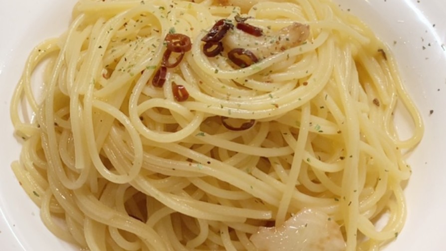 スパゲッティペペロンチーノの画像