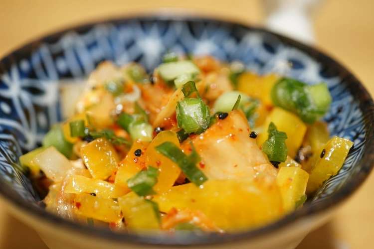 おつまみ クリームチーズのキムチ和え レシピ 作り方 By なっつん家 クックパッド 簡単おいしいみんなのレシピが360万品