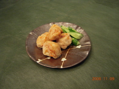 ノンオイル☆ポテトと豆腐のふわふわボールの写真