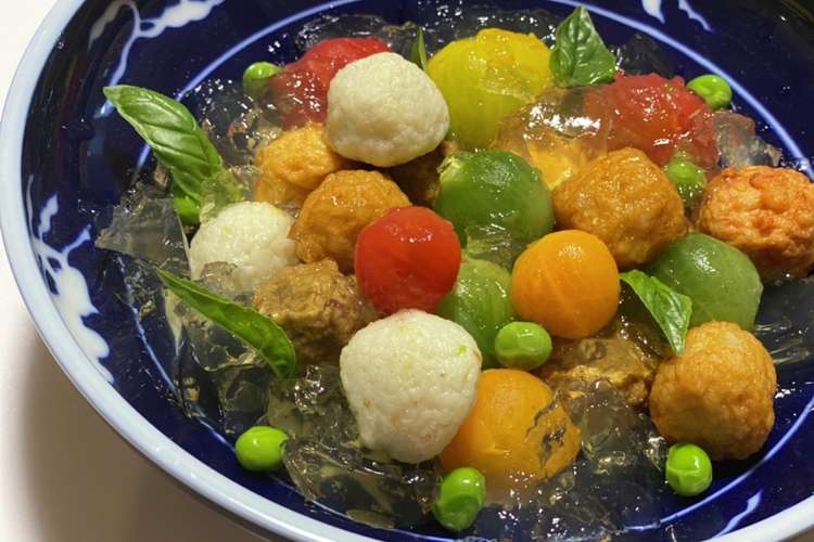 テレビに出た 出汁ジュレの冷やしおでん レシピ 作り方 By かまぼこママ クックパッド 簡単おいしいみんなのレシピが355万品