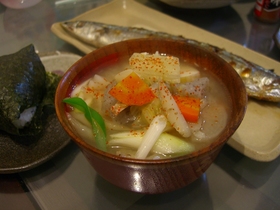 宮城(仙台)の芋煮