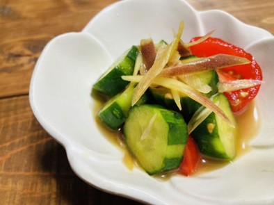 きゅうりの中華サラダの写真