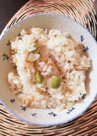 029.簡単☆桜海老の炊き込みご飯☻