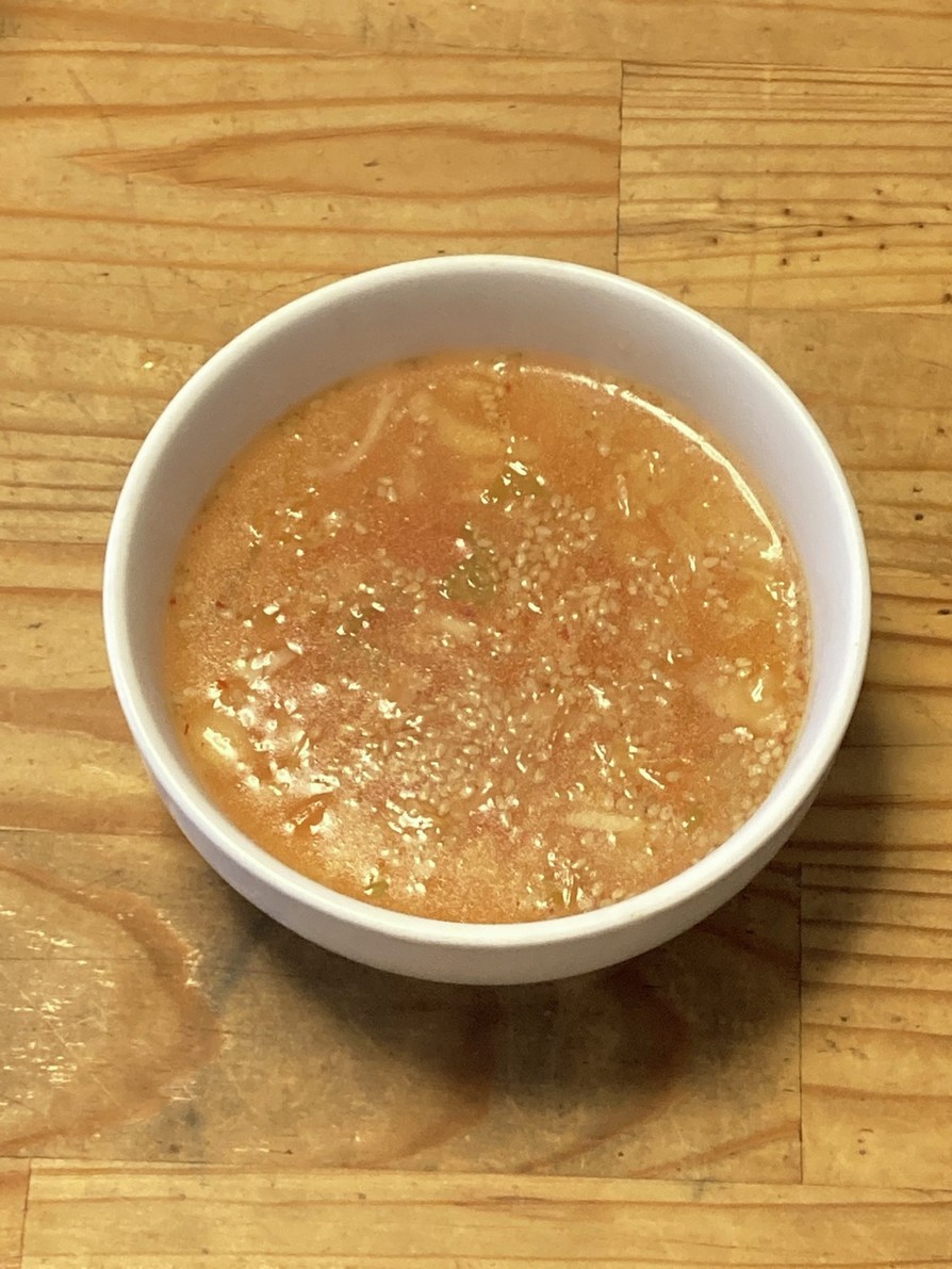簡単キムチスープの画像