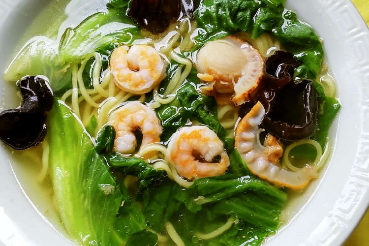 レタスの外葉を活用 あっさりタンメン レシピ 作り方 By 花時計咲いた クックパッド 簡単おいしいみんなのレシピが356万品