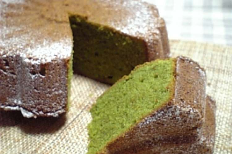 抹茶ケーキ レシピ 作り方 By Ataru007 クックパッド 簡単おいしいみんなのレシピが355万品