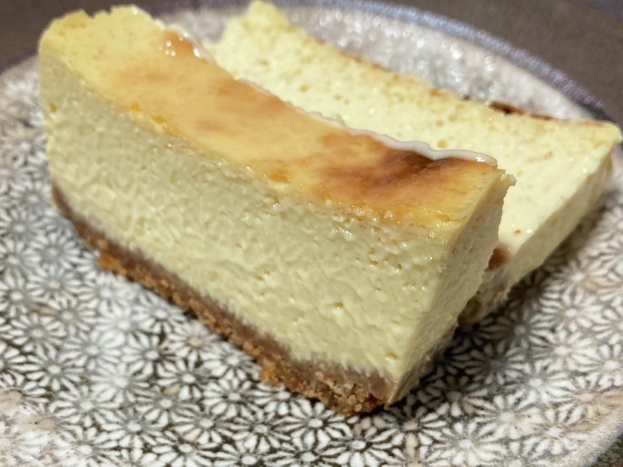 山椒ベイクドレアチーズケーキの画像