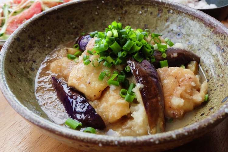 簡単 鶏肉と茄子のみぞれ煮 レシピ 作り方 By ゆり子 ママレシピ クックパッド 簡単おいしいみんなのレシピが357万品