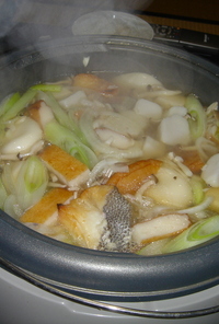 里芋と玉ねぎのほくほく鍋