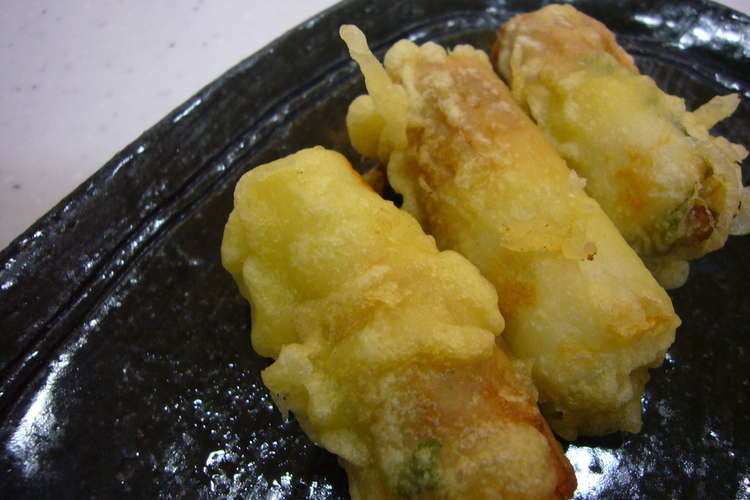 簡単 おいしい ちくわ納豆天ぷら レシピ 作り方 By あゆすぐ クックパッド