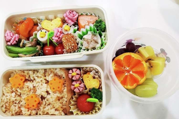 中学1年女子 お弁当 レシピ 作り方 By ましゃゆ クックパッド 簡単おいしいみんなのレシピが375万品