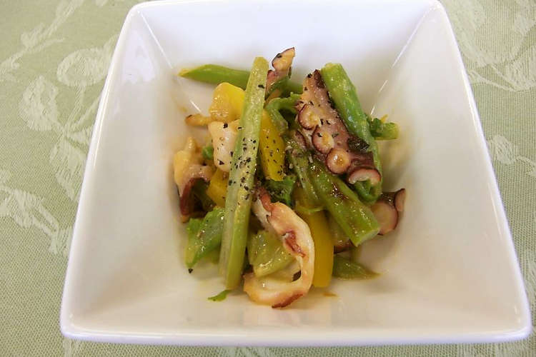 タコのオイスターソース炒め 透析食 レシピ 作り方 By 偕行会グループ クックパッド 簡単おいしいみんなのレシピが360万品