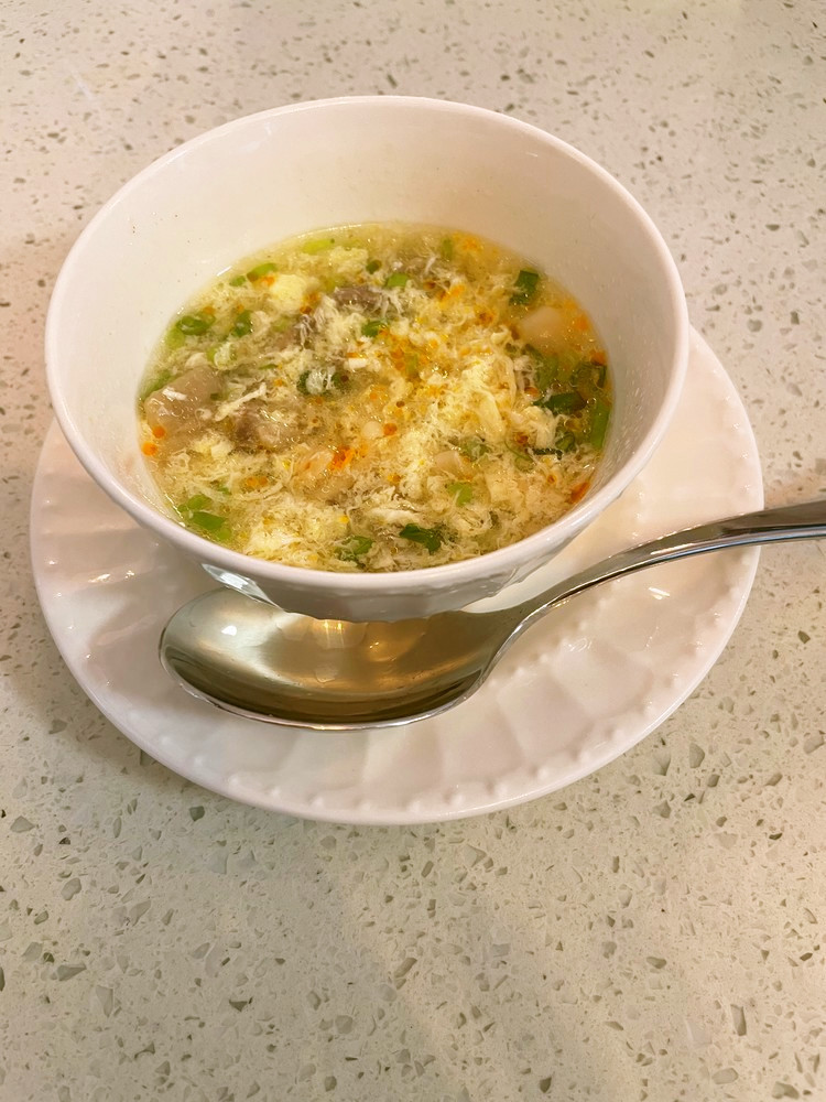 牛脂スープ/金森　糖質制限　酸辣湯風の画像