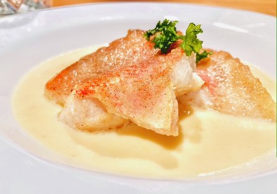 赤魚の♡濃厚味噌チーズクリームソース♡の写真