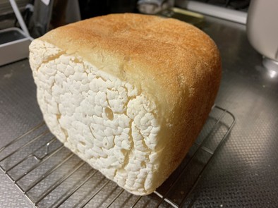 ホームベーカリー天然酵母米粉100%パンの写真