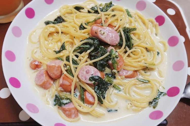 一人暮らし向け 鍋ひとつで豆乳パスタ レシピ 作り方 By 伊織 クックパッド 簡単おいしいみんなのレシピが360万品