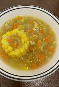 無水鍋で作る野菜たっぷり食べるスープ