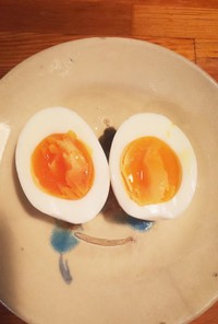 簡単！半熟ゆで卵の作り方@アトピー
