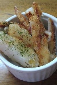 【簡単ﾀﾞｲｴｯﾄ】焼き揚げ長芋ポテト　